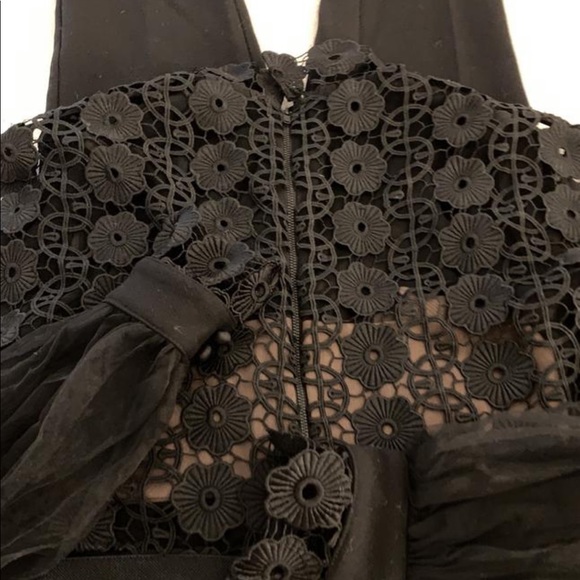 Self Portrait Ballon Sleeve Jumpsuit - Picture 6 of 7